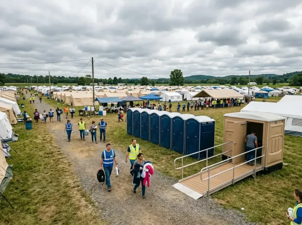 disaster-relief-camp-restrooms-010 — frequently asked questions, Dumpster & Portable Bathrooms Rental in Othello, WA